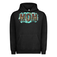 Pigment Black aztec mom Urban Hoodie - Zillion Design Studio