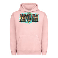 Pigment Salmon aztec mom Urban Hoodie - Zillion Design Studio