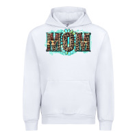 White aztec mom Urban Hoodie - Zillion Design Studio