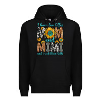 Black i have two titles mom and mimi and i rock them bot Premium Hoodie - Zillion Design Studio