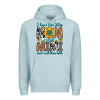 Blue Mist i have two titles mom and mimi and i rock them bot Premium Hoodie - Zillion Design Studio