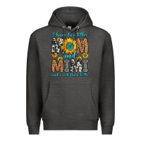 Charcoal Heather i have two titles mom and mimi and i rock them bot Premium Hoodie - Zillion Design Studio