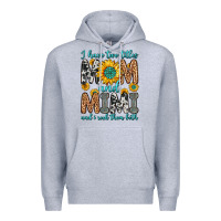 Heather Grey i have two titles mom and mimi and i rock them bot Premium Hoodie - Zillion Design Studio