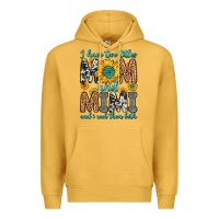 Mustard i have two titles mom and mimi and i rock them bot Premium Hoodie - Zillion Design Studio