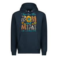 Navy i have two titles mom and mimi and i rock them bot Premium Hoodie - Zillion Design Studio