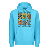 Ocean Blue i have two titles mom and mimi and i rock them bot Premium Hoodie - Zillion Design Studio
