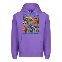 Purple i have two titles mom and mimi and i rock them bot Premium Hoodie - Zillion Design Studio