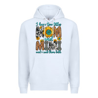 White i have two titles mom and mimi and i rock them bot Premium Hoodie - Zillion Design Studio