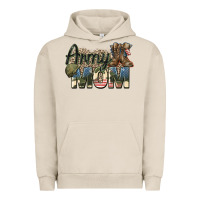 Pigment French Oak army mom Urban Hoodie - Zillion Design Studio