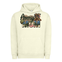 Pigment Pistachio army mom Urban Hoodie - Zillion Design Studio