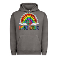 Pigment Tornado love wins with daisy and heart Urban Hoodie - texasbilliewilder