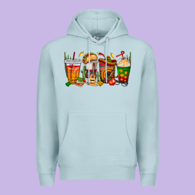 Spanish Teacher Coffee Cups Premium Hoodie Designed By Texasbilliewilder