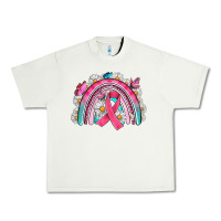 Pistachio Breast Cancer Rainbow Urban Heavy Tee - Artiststas