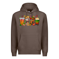 Coffee spanish teacher coffee cups Premium Hoodie - texasbilliewilder