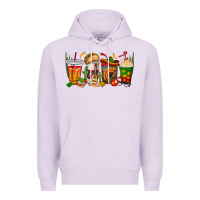 Lilac spanish teacher coffee cups Premium Hoodie - texasbilliewilder