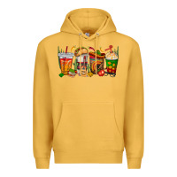 Mustard spanish teacher coffee cups Premium Hoodie - texasbilliewilder