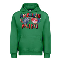Emerald American mini Urban Hoodie - Zillion Design Studio