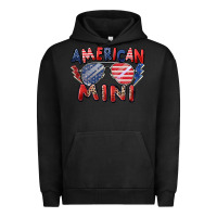 Pigment Black American mini Urban Hoodie - Zillion Design Studio