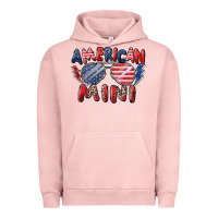 Pigment Salmon American mini Urban Hoodie - Zillion Design Studio