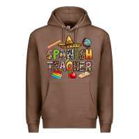 Chestnut spanish teacher Premium Hoodie - texasbilliewilder