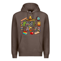 Coffee spanish teacher Premium Hoodie - texasbilliewilder