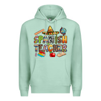 Seafoam spanish teacher Premium Hoodie - texasbilliewilder