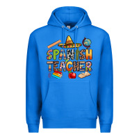 True Royal spanish teacher Premium Hoodie - texasbilliewilder