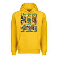 Lemon i have two titles mom and grandma and i rock them Premium Hoodie - Zillion Design Studio