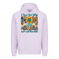 Lilac i have two titles mom and grandma and i rock them Premium Hoodie - Zillion Design Studio