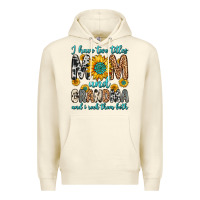 Sandshell i have two titles mom and grandma and i rock them Premium Hoodie - Zillion Design Studio