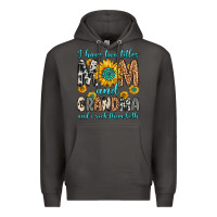 Smoke i have two titles mom and grandma and i rock them Premium Hoodie - Zillion Design Studio