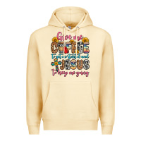 Pina Colada give me coffee to get me started and jesus to keep Premium Hoodie - Zillion Design Studio