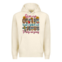 Tofu give me coffee to get me started and jesus to keep Premium Hoodie - Zillion Design Studio