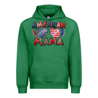 Emerald American mama Urban Hoodie - Zillion Design Studio