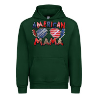Foreset Green American mama Urban Hoodie - Zillion Design Studio