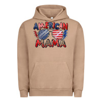 Pigment Burro American mama Urban Hoodie - Zillion Design Studio