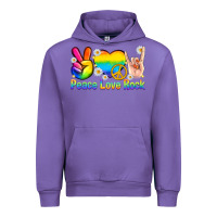 Tulip peace love rock pride Urban Hoodie - texasbilliewilder