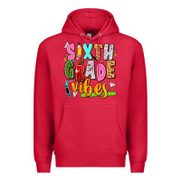 Cardinal sixth grade vibes Premium Hoodie - texasbilliewilder