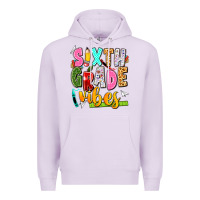 Lilac sixth grade vibes Premium Hoodie - texasbilliewilder