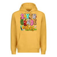 Mustard sixth grade vibes Premium Hoodie - texasbilliewilder