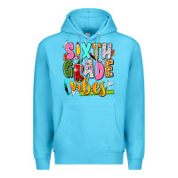 Ocean Blue sixth grade vibes Premium Hoodie - texasbilliewilder