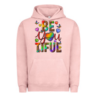 Pigment Salmon pride be you tiful Urban Hoodie - texasbilliewilder