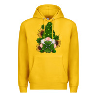 Lemon st patricks day shamrock gnomes  sunflowers Premium Hoodie - RanaPortraitStore