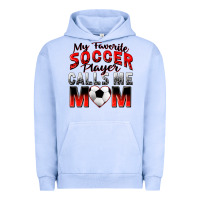 Pigment Grape Ice my favorite soccer player calls me mom Urban Hoodie - Zillion Design Studio