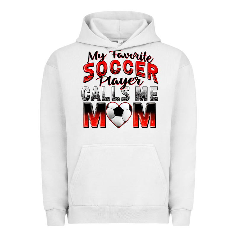 My Favorite Soccer Player Calls Me Mom Urban Hoodie by Zillion Design Studio | Teevron