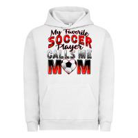 Pigment Lunar Rock my favorite soccer player calls me mom Urban Hoodie - Zillion Design Studio