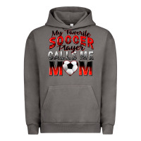 Pigment Tornado my favorite soccer player calls me mom Urban Hoodie - Zillion Design Studio