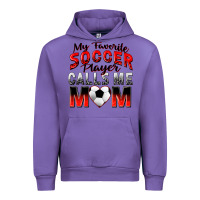 Tulip my favorite soccer player calls me mom Urban Hoodie - Zillion Design Studio