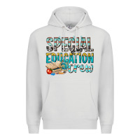 Dove Grey special education crew Premium Hoodie - texasbilliewilder