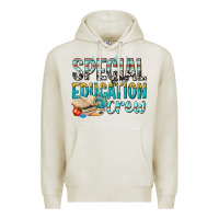 Oatmeal Heather special education crew Premium Hoodie - texasbilliewilder